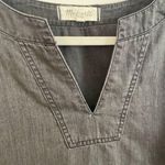 Madewell Denim Side-Lace Top in Sloan Black  Size XXS Photo 8