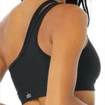 Alo Yoga Alo NWT Airlift Excite One-Shoulder Sports Bra Black Size XS Photo 2