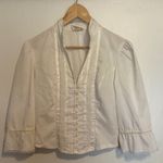 Jessica’s Gunnies Vintage 70s White Victorian Style Blouse Photo 0