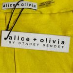 Alice + Olivia Conry Pleated Linen Blend Shorts Photo 11