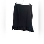 Emma James  Liz Claiborne Collection Black Stretch Skirt Photo 1