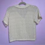 Princess Polly  Elizondo Set Womens Size XS Cream Crochet Knit Wide Leg Resort Photo 11