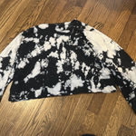 Blank Paige Cropped tie die boutique long sleeve Photo 1