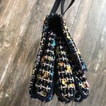 Vintage Far Nine multi pocket color flecked tweed clutch purse bag Photo 6