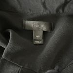 J.Crew Short Sleeve 100% Silk Button Down Blouse in Black Size PXS Photo 2