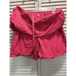 White Stag  Hot Pink Skort Size 16‎ Pockets Zip/Tie High Rise Photo 3