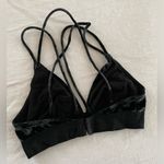 PINK - Victoria's Secret Velvet Strappy Back PINK Bralettr Photo 2