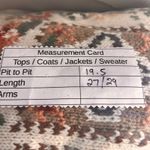 Tiara International Vintage Chunky Sweater Medium‎ Cottagecore Indie Granola Patchwork Knit Floral Photo 10