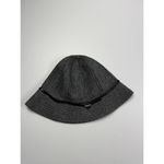 Banana Republic  gray‎ knit lambswool bucket cap women's M/L Photo 3