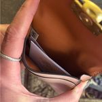 Coach Authentic 1941 calf leather Tan and Gold Card wallet Photo 4