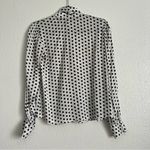 EXPRESS  Satin Polkadot Blouse Size XS Photo 2