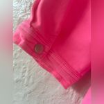 day + moon THE SANTA ROSA ROMPER IN NEON PINK, PUFF SLEEVES, POCKETS; size M Pink Size M Photo 7