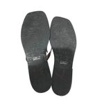 Veronica Beard  Leather Thong Sandals Brown Women’s Size 10M Square Toe Flip Flop Photo 7