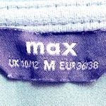 max Crew Neck Faux Suede Textured PRECIOUS Embroidered Sweatshirt size Medium Green Photo 10