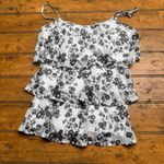 Candie's  black and white cute‎ blouse tank top Photo 1