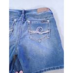 Seven7 Seven womens denim jean shorts size 6 5 pocket stretch Photo 10