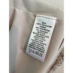 Susan Graver Cami Tank Top Blouse XXS Beige Lined Lace Floral Sleeveless Shirt Photo 3