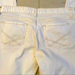 Gap || White Premium Skinny jeans 10 tall Photo 2