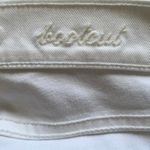 7 For All Mankind White Mid Rise Wide Leg Bootcut Jeans Photo 9