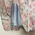 Altar'd State Next Up Junior 13/14 Long Sleeve Floral Smocked Boho Babydoll Mini Dress Fairy Photo 4