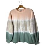 Rails Sweatshirt Women XS Orange Green Reeves Sherbert Tie Dye Athleisure Retro Photo 1