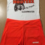 Hooters New Women’s  Girl Uniform Outfit Tank And Shorts Size Xs Photo 1