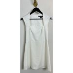 French Connection  Ruth Whisper A-Line Dress in Summer White Size US 6 Photo 3