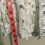 VICI  White Floral Lace Blouse Photo 6
