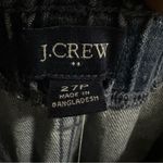 J.Crew NWT Denim High Waist Paperbag Jeans Women size 27P Medium Wash wide leg Photo 4
