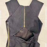 Roland Mouret Black Silk Crepe Jumpsuit Size 4 Photo 6