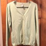 L.L.Bean button down cardigan sweater size medium. Photo 0