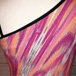 prAna  Pink and Orange Melon Arch Etta One Shoulder Workout Tank Size S Photo 4