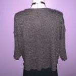 Jolie LA NWT Jolie Charcoal Grey Knit Top Photo 8