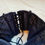 Urban Outfitters , Out From Under Ribbed, baby doll heart print Corset top. SZ M Photo 7