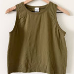 Athleta Renew Seamless Tank Top in Olive Green Size S Photo 0