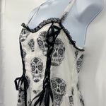 Royal Bones Tripp NYC Y2K Skull Dress Sz S Goth Emo Alt Girl Punk Lace Corset Photo 5