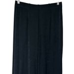 Chico's  Travellers Lace Hem Black Pants Slinky Knit Women’s 1 NEW Photo 5