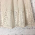 Joe B #118 TAN GAUZE LOOK SKATER MINI SKIRT Photo 6