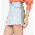 frame denim Frame Canterburry Denim mini skirt green back size 29/8 Photo 2