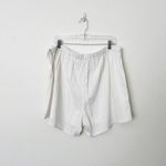 Old Navy [] White Linen Blend High Rise Front Wrap Mini Skort NWT Sz XL Tall XLT Photo 3