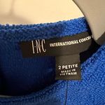 International concepts INC Cobalt Blue Double Breasted Military Jumpsuit Size 2P Photo 4
