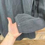 Madewell  Eyelet Trim Twin Set Top in Black Size Large NWT Photo 6