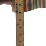 BCBGMAXAZRIA Size XS Pink Striped Cotton Striped Belted Paperbag Shorts Photo 6