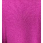 Vintage Marz Wool Short Sleeve Mock Neck Sweater Fuschia Size 14 Photo 8