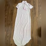 Frank & Eileen Dylan Polo Midi Shirt Dress Shirtdress Lavender Pink Mineral Dye Purple Size XS Photo 1