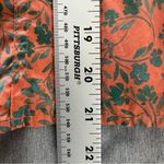 Madewell  Amari Twist Detail Floral Blouse Sunset Haze Size 10 Photo 6