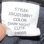 Liverpool Los Angeles Jacqueline Skinny Pant Ponte Dark Night Size 8 29” Waist Gray Photo 13