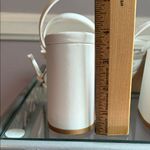 White Strappy Platform Ankle Strap High Block Heel Sandals Size 6 Photo 7