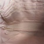 Coach y2k Patent Leather Canvas Gray Signature Canvas Wristlet Mini Purse Photo 7