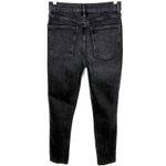 AGOLDE Nico High Rise Slim Denim Jeans Cotton Stretch Destroyed Button Fly 26 Photo 3